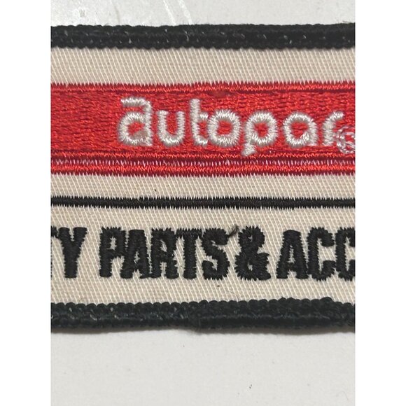 Autopar Quality Parts and Accessories Logo design White Patch - Picture 3 of 6